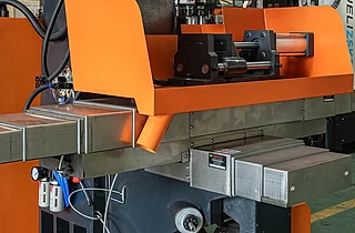 Worktable and fixture detail