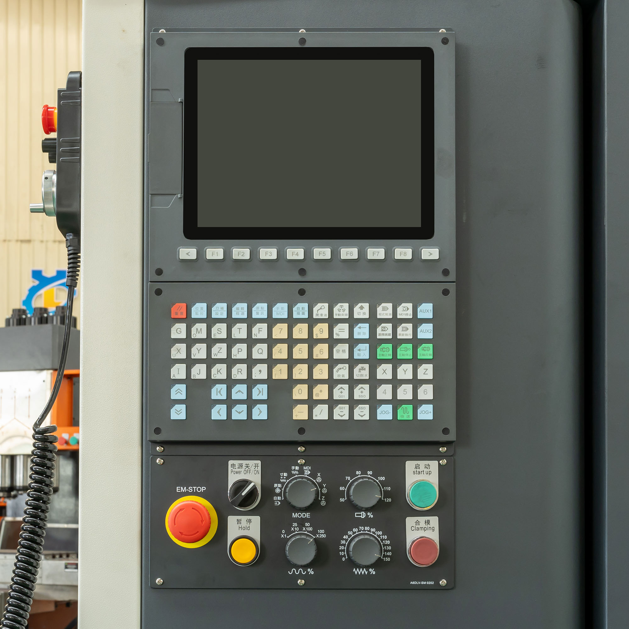 TA-12 CNC control panel